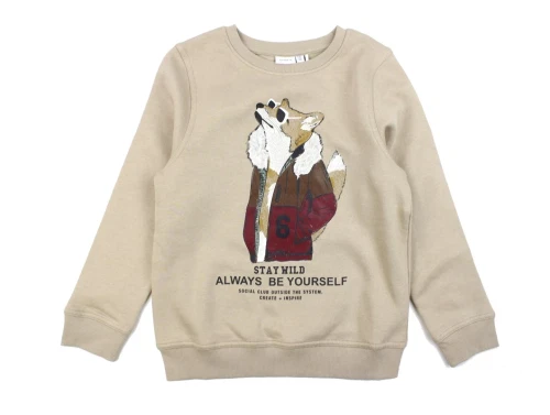 Name It oxford tan sweatshirt